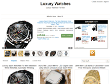 Tablet Screenshot of luxurywatches.emarket-business.com